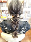 網下ろしヘアセット
