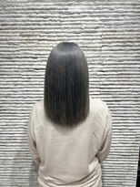 ビス ヘア アンド ビューティー 西新井店(Vis Hair＆Beauty)&nbsp;小顔ショートボブ透明感ブリーチなしシルバーアッシュグレージュ