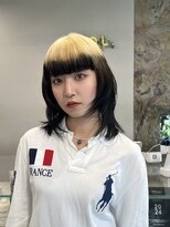 ソル ジングウマエ(SOL JINGUMAE)&nbsp;ブロンド×ブラック《ルーツカラー》