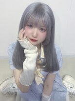 スワイ(SWAY)&nbsp;グレー/ダブルカラー/ブリーチ/エクステ/髪質改善/岡山