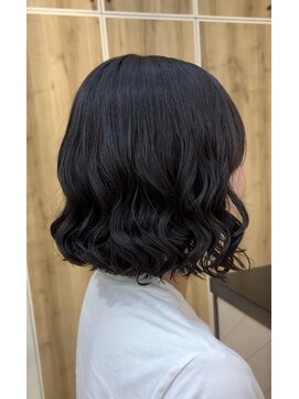 アメリ バイ アピッシュ(Amelie by apish) 王道ボブパーマ　コテ巻き風パーマ