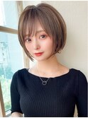 【NEW OPEN】小顔前髪あり後れ毛サイドバングメルティカラー