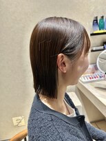 カナモ(Canamo)&nbsp;切りっぱなしボブ/ボブ/タッセルボブ/マロンベージュ/ブラウン