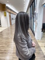 キセイ イオンモール新利府北館店(KISEI)&nbsp;コントラストハイライト×シルバー