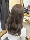 【Haruna】☆bleachなしWカラー☆オリーブベージュ