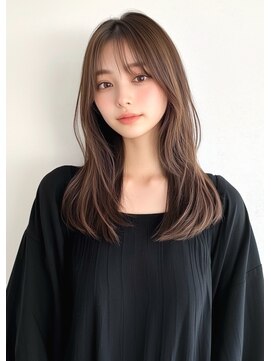 ライズ ネックス ザ サロン 渋谷(LIZE nex the salon) 【ロングヘア 前髪あり 韓国ヘア #2】#渋谷駅#韓国#髪質改善