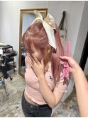 ピンクベージュ♪