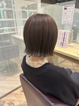 ファースト 東仙台店(first) グレージュ・切りっぱなし