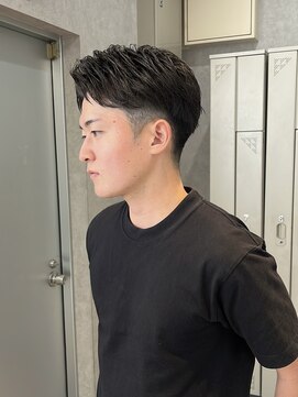 ジーナ 天神(Zina) 【Zina】メンズ/韓国/センターパート/縮毛矯正/福岡/天神/大名