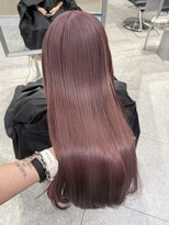 ペレ 梅田(PELE)&nbsp;ミディアムヘア/デザインカラー/フェイスフレーミング/梅田