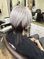 ロール(ROLL)&nbsp;インナーカラー/ホワイト/ブルーブラック/福岡天神