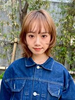 ヒュー 広島(HEW)&nbsp;20代30代顔周りふんわりミディアムヘア