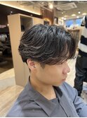 MEN’S HAIR/波巻ツイストスパイラル/フェザーパーマ/眉毛/渋谷