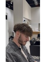 ルーストデラックス 京都河原町三条(ROOST dx)&nbsp;MEN’S HAIR/波巻ツイストスパイラル/京都河原町