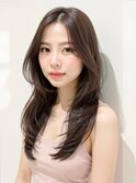 【vlow 吉田#8】ナチュラルレイヤーロブ vlow 表参道 韓国