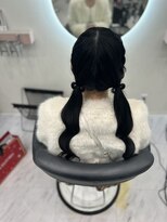 クランリリー 東梅田店(clan lily)&nbsp;編み込みツインテール