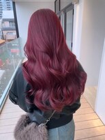 ホロ(hollo)&nbsp;チェリーレッドワインレッドボルドーレッドブラウン