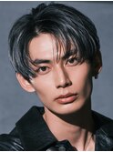 メンズバレイヤージュハイライトセンターパート