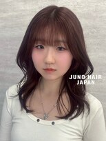 ジュノヘアージャパン 表参道(JUNO HAIR JAPAN)&nbsp;★女の子らしいを叶える！暖色ブラウンカラー！好評のレイヤー★