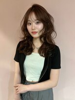 アクシス 栄ガスビル店(`AXIS) イメチェン/ピンクベージュ/アンブレラカラー/前髪/名古屋栄