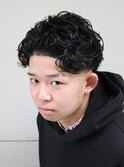 MEN`SHAIR/スパイキーショート/フェザーパーマ/烏丸御池F