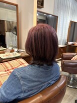 エフブンノイチヘアースペース(1/f HAIR SPACE)&nbsp;くびれボブ/アンブレラカラー
