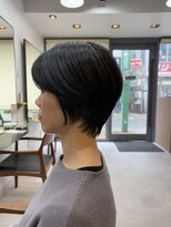 リンク(Link) くびれショートボブ×自然な丸みシルエット