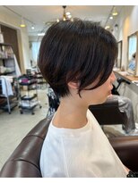 エトワール(Etoile HAIR SALON)&nbsp;ハンサムショート.07.07.ダークパープル
