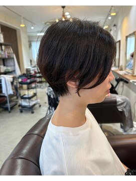 エトワール(Etoile HAIR SALON) ハンサムショート.07.07.ダークパープル