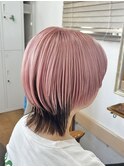 【ブリーチカラー】ペールピンク