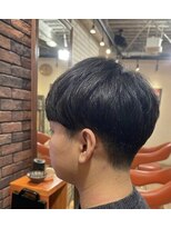 ヘアメイク フレンシア(hair make flencia)&nbsp;清潔感あふれるナチュラルツーブロックマッシュ【374スタイル】