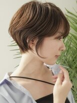 ルム 立川(Lum.)&nbsp;立川 似合わせカット ショートカット ショートボブ ベージュ