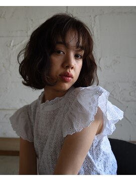 スタジオ エット(studio ett) 大人可愛いルーズボブ