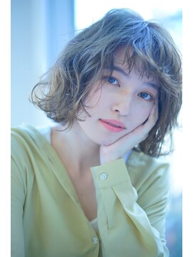 ヴァンクシー バイ ルナ(VANKCY by Luna) 大人 ボブ 大人可愛い 小顔 ボブ ふんわり ショート 時短 簡単