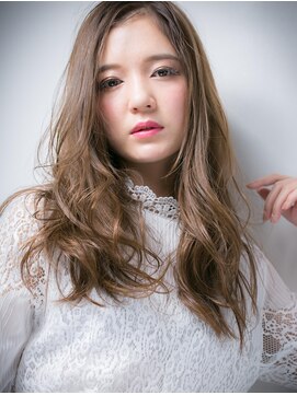 カバーヘア イヴ 戸頭店(COVER HAIR EVE) くせ毛風無造作カールの小顔グラマラスロングw戸頭10代20代30代