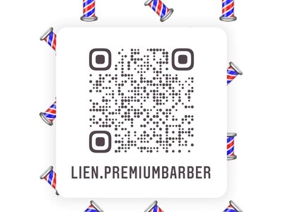 Lien PREMIUMBARBERの世界観をInstagramで！@lien.premiumbarber