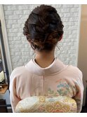 着物ヘアアレンジ
