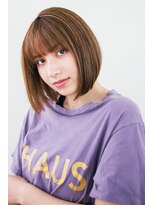 ピズム(PISM)&nbsp;前髪ぱっつんイメチェンボブ