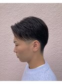 スッキリ刈り上げツーブロマッシュスタイル