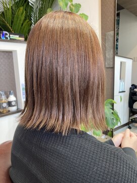 ハンナリ(Hannari) 髪質改善艶髪ストレートカラー