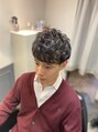 ラヴィ ニュー スタンダードバーバー 浜松町(LAVIE NEW STANDARD BARBER) パーマでやわらかな雰囲気を出せるのでおすすめです！！