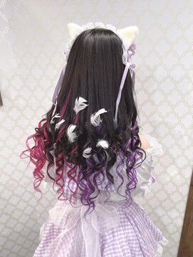 ブランシスヘアー(Bulansis Hair) #フェザー #ヘアセット #プルエクステ
