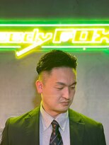 グリーディーフォックス 三軒茶屋(GreedyFOX)&nbsp;波巻き/マッシュパーマ/ウルフ/ハイライト<理容室>三軒茶屋