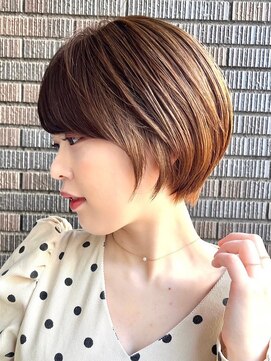 プルーヴ 秋葉原(prove) 30代40代大人女性/前髪ありショートボブ/ショートヘア/髪質改善