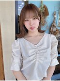 愛され外ハネスタイル