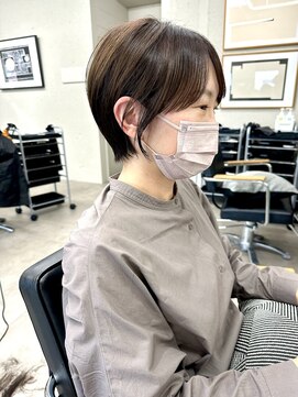 ヌークバイラヴェスト 四日市(neuk by lovest) 【骨格矯正カット】オトナ女性のためのショートボブ