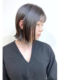 モリオ フロム ロンドン 成増店 【morio成増/ムラマツ】ワンレンボブ　黒髪　ツヤ秋冬