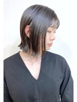 モリオ フロム ロンドン 成増店 【morio成増/ムラマツ】ワンレンボブ 黒髪 ツヤ秋冬