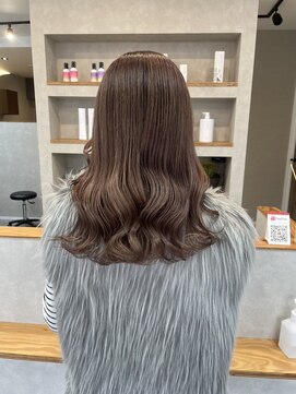 ワク 岡崎店(waku) 【ブリーチなし】艶髪オリージュ