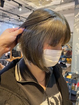 シーン 池袋(scene.) scene.【シーン】【池袋 西口徒歩3分】オリーブグレージュ